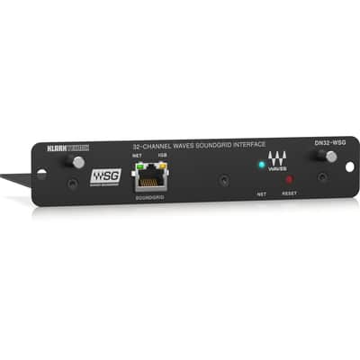 Klark Teknik DN32-WSG Expansion Card for 32-Channel Low-Latency AoIP in WAVES SoundGrid Networks image 2