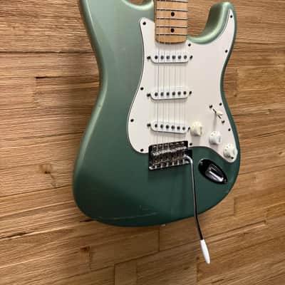Fender Standard Stratocaster Guitar-2004- MIM- Sage Green Metallic - 8lbs 1oz image 3