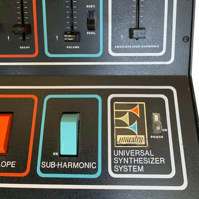 Maestro USS1a Synthesizer 70s - Black with rare footswitch! image 8