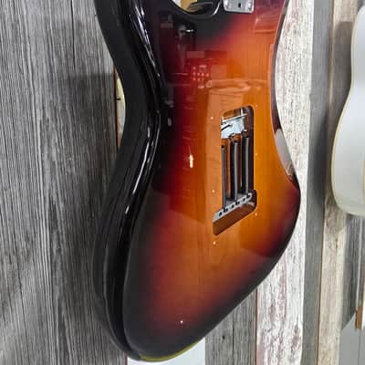 Fender American Standard Stratocaster with Maple Fretboard 2008 - 2016 - 3-Color Sunburst image 12