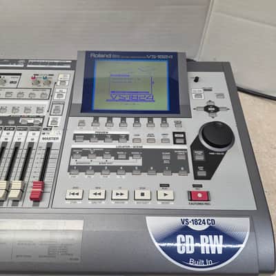 Roland VS-1824CD 24-Bit Digital Studio Workstation 2002 - 2003 - Gray image 1