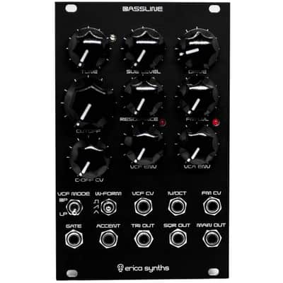Erica Synths Bassline PCBs, Panel & ICs - Eurorack Analog Acid Synth Voice PCB Set image 2