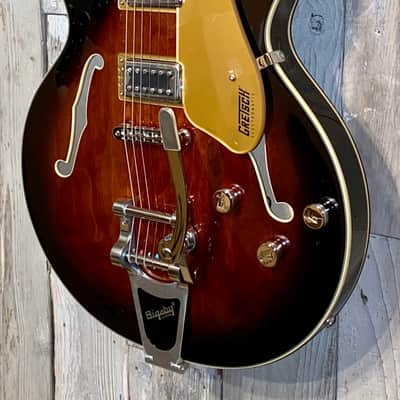 New for 2021 Gretsch G5622T Electromatic Center Block Double-Cut Electric Guitar Single Barrel Burst image 5