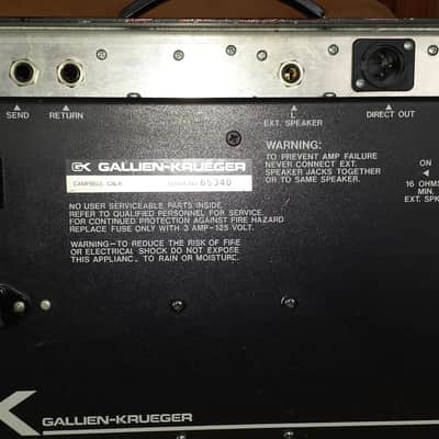 Gallien-Krueger 250 ML 1985 Black image 5
