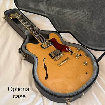 Vintage 1994 Epiphone Sheraton - Made in Korea (MIK) - Natural - Free Pro Setup image 21