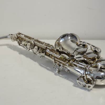 Selmer La Voix II SAS-280RS Silver Plated Alto Saxophone with Case image 10