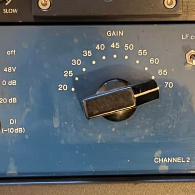 Tube-Tech MP 1A 2-Channel Mic Pre / DI - Blue image 1