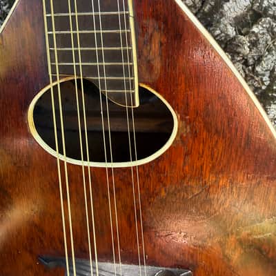 Vintage 1920’s Victoria “ Guaranteed Perfect Scale” Flatback Mandolin B&J New York-Solid Spruce Top- Mahogany Back & Sides- Made in USA image 18