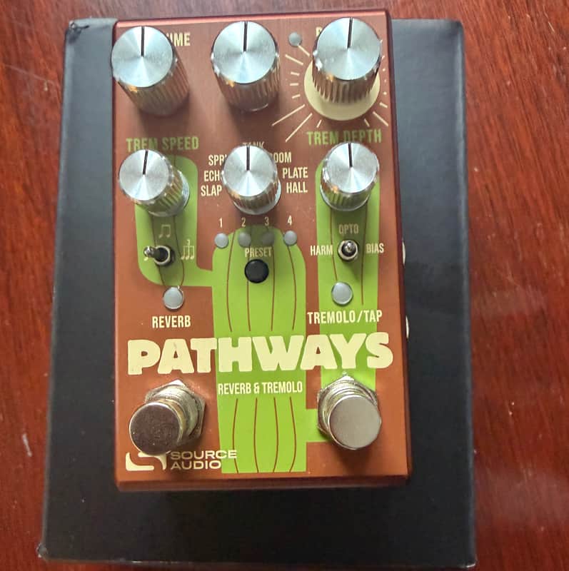 Source Audio Pathways Reverb & Tremolo 2026 - Present - Orange image 1