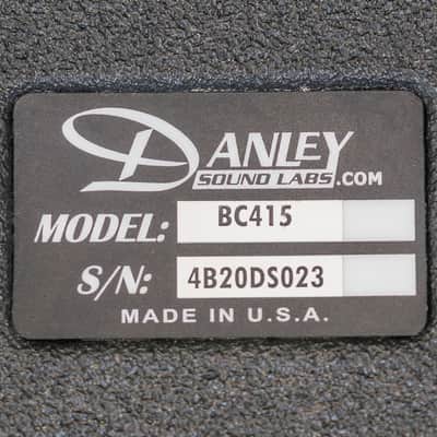 (Pair) Danley Sound Labs BC415 Boundary Coupled Touring Subwoofer w/ Wheel Carts image 13