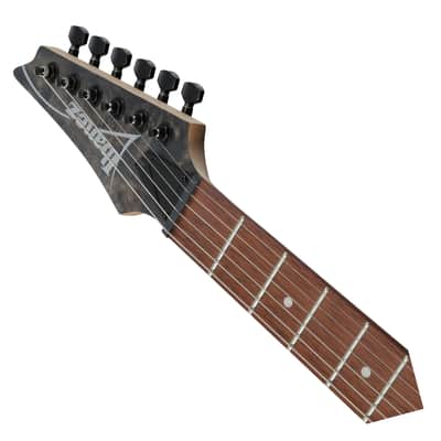 Used Ibanez RGR431PB RG Standard Electric Guitar - Charcoal Gray Flat image 4