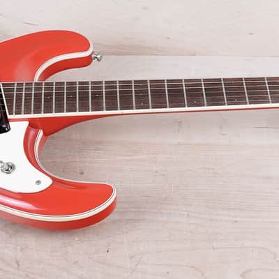 Mosrite The Ventures Model Mark I 1964 Reissue 2000s Red w/ Hard Case image 3