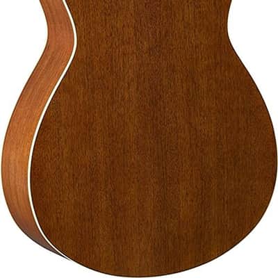 Yamaha FSX820C Solid Top Small Body Acoustic-Electric Guitar - Natural image 2