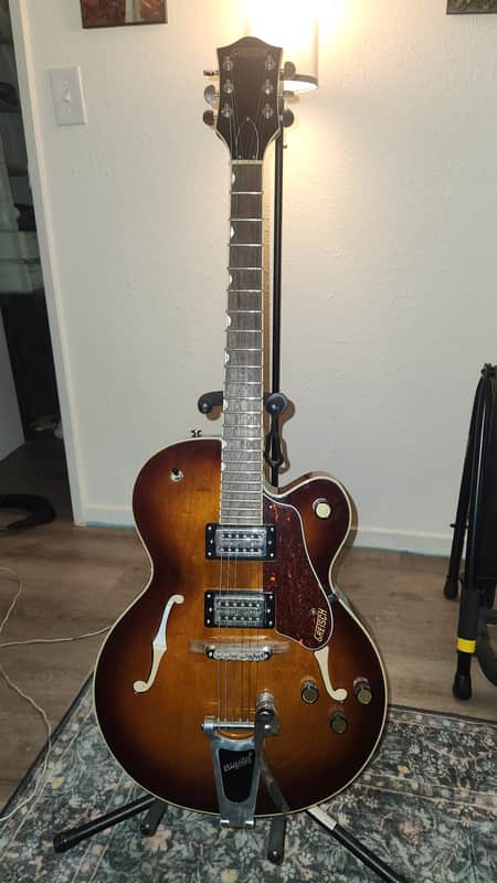 Gretsch G2420T Streamliner Hollow Body with Bigsby 2023 - Present - Havana Burst image 1