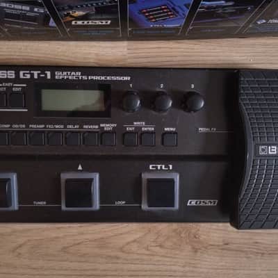 Boss GT-1 Guitar Effects Processor 2016 - Present - Black image 3