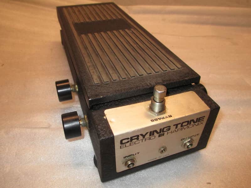 80's ELECTRO HARMONIX CRYING TONE WAH PEDAL image 1