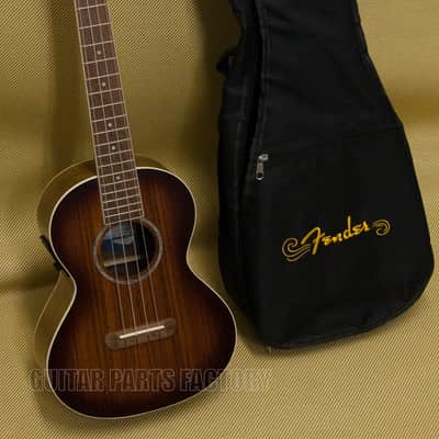 097-0452-137 Fender Rincon Tenor Ukulele, Aged Cognac Burst image 7