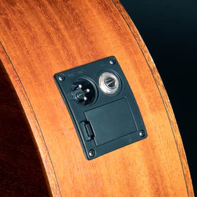Lindo Left Handed Neptune SE V2 Electro Acoustic Guitar Mahogany and Walnut + Padded Gigbag image 7