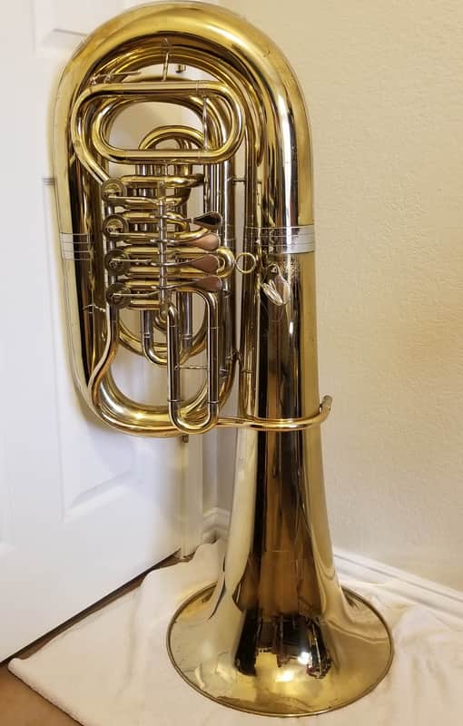 B&S/Musica model 2300 rotary valve BBb tuba image 1