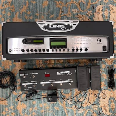 Line 6 Vetta 200-Watt Stereo Digital Modeling Guitar Amp Head w/ Footswitch - Black image 1