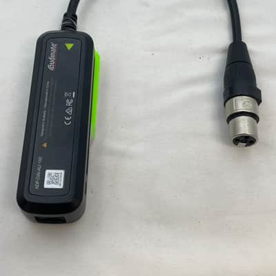 AUDINATE Dante AVIO 1-Channel Audio Input Adapter 2016 - Present - Black image 2
