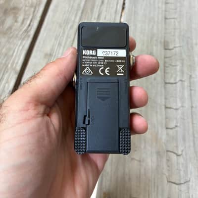 Korg Pitchblack X Mini 2022 - Present - Black electric guitar tuner pedal image 9