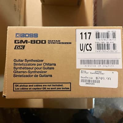 Boss GM-800 Guitar Synthesizer - 2023-Present - Blue image 3