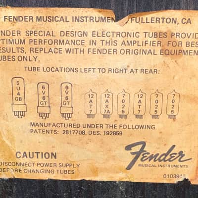 Fender Deluxe Reverb 1979 - Silver Face - Voltage 117-220 European Model image 18