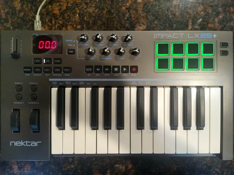 Nektar Impact LX25+ USB MIDI Keyboard Controller image 1