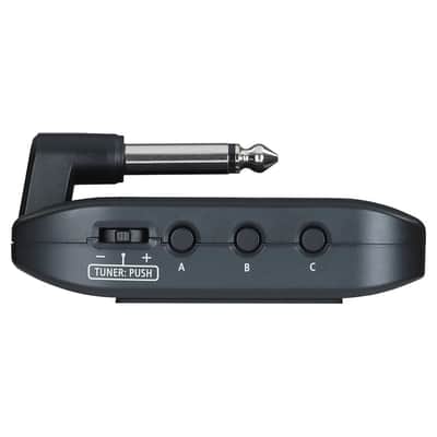 Boss Katana:Go Mini Guitar Headphone Amp Bundle with 12 Guitar Picks & Polishing Cloth – Portable Wireless Amp with Pro-Quality Tones, Effects & Bluetooth for Practice & Silent Jamming image 4