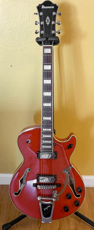 Ibanez AGR63T w/ Gibson Mini Humbuckers, USA Bigsby B7, Master Volume, OHSC image 1