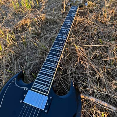 Epiphone tony iommi SG bone nut ebony signature Left handed lefty lh image 19