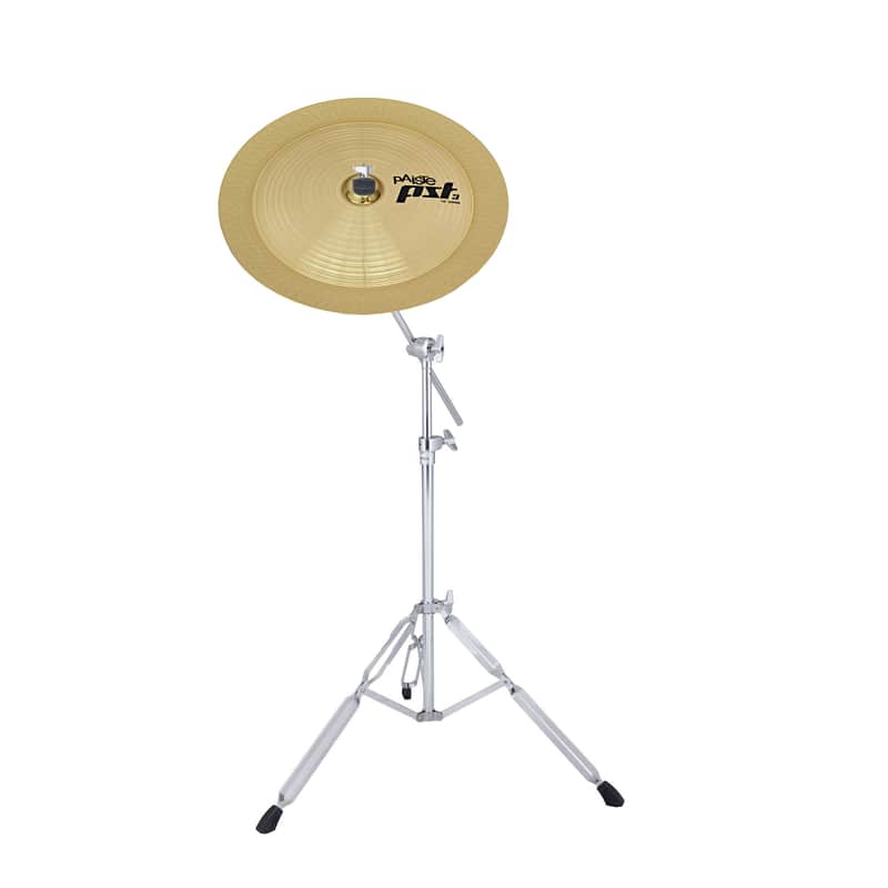 Paiste PST3 18" China Cymbal With Mapex B250 Stand image 1