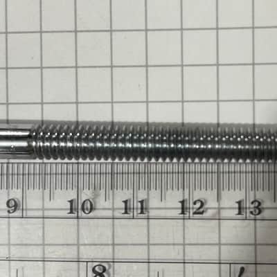 Sonor Phonic T-handle Tension Rods 1978 - Chrome image 6