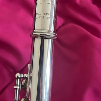 Vintage Altus AFL-911E 0.985 Britannia Silver Headjoint, Split E Mechanism, Closed Hole, Step-Up Intermediate Model image 6