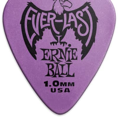 ERNIE BALL 9193 Everlast Pick Pack 100mm Plektren violett (12Stück) image 3