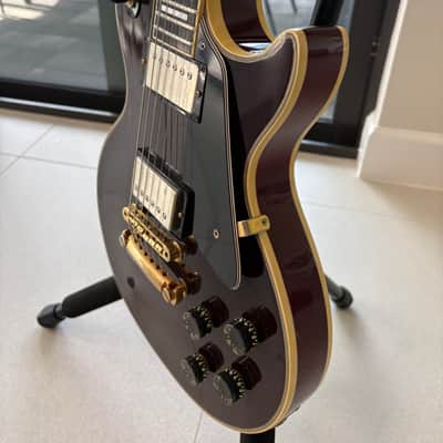 Gibson Les Paul Custom 1978 Wine Red w Virgil Arlo Humbuckers/Graphtech Ratio Tuners/StringButler image 9