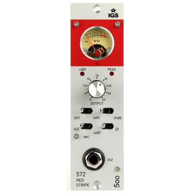 IGS 572 Red Stripe 500-Series Preamp