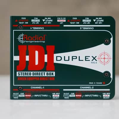 Radial JDI Duplex MK4 Stereo Passive Direct Box #58776 image 1