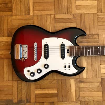 Rare! Sakai / Teisco SG-style vintage e-guitar (made in Japan in