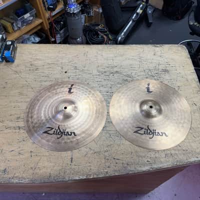 Used Zildjian i Series 14" Hi Hat Cymbals image 1