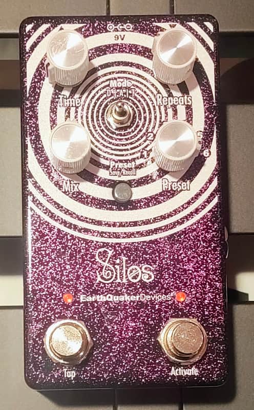 Earthquaker Devices Silos Multi-Generational Time Reflection Device, Purple Sparkle (Gear Hero Exclusive) image 1