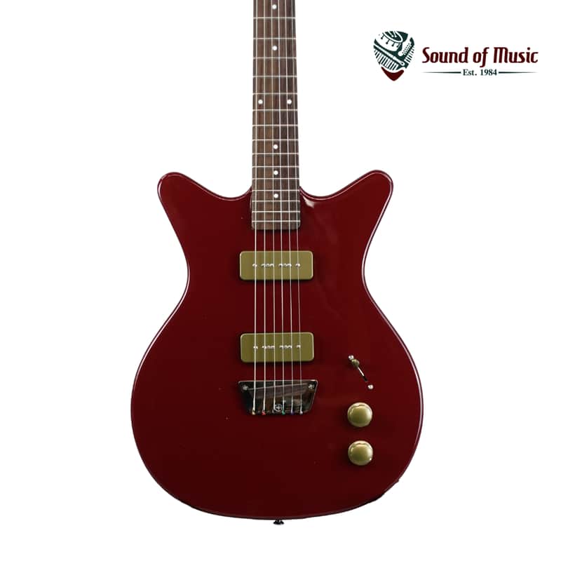 Danelectro Dan O. Mano Electric Guitar - Maroon image 1