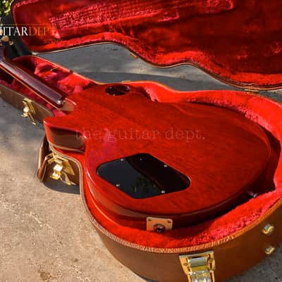 ♚SUBLIME♚2023 GIBSON Les Paul Standard*SLASH ♚ AAA+ MEGA DEEP FLAME  !♚ Appetite Amber ♚ AMAZING image 10