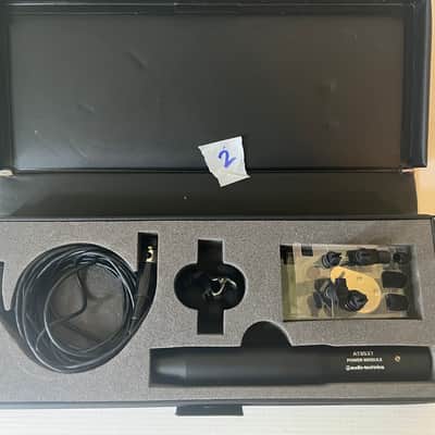Audio-Technica AT899 Omnidirectional Lavalier Microphone w/AT8537 Power Module image 1