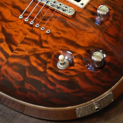 MINTY! Carvin California Carved Top CT-6 Double-Cut Electric Guitar Quilted Amber + COA OHSC image 5
