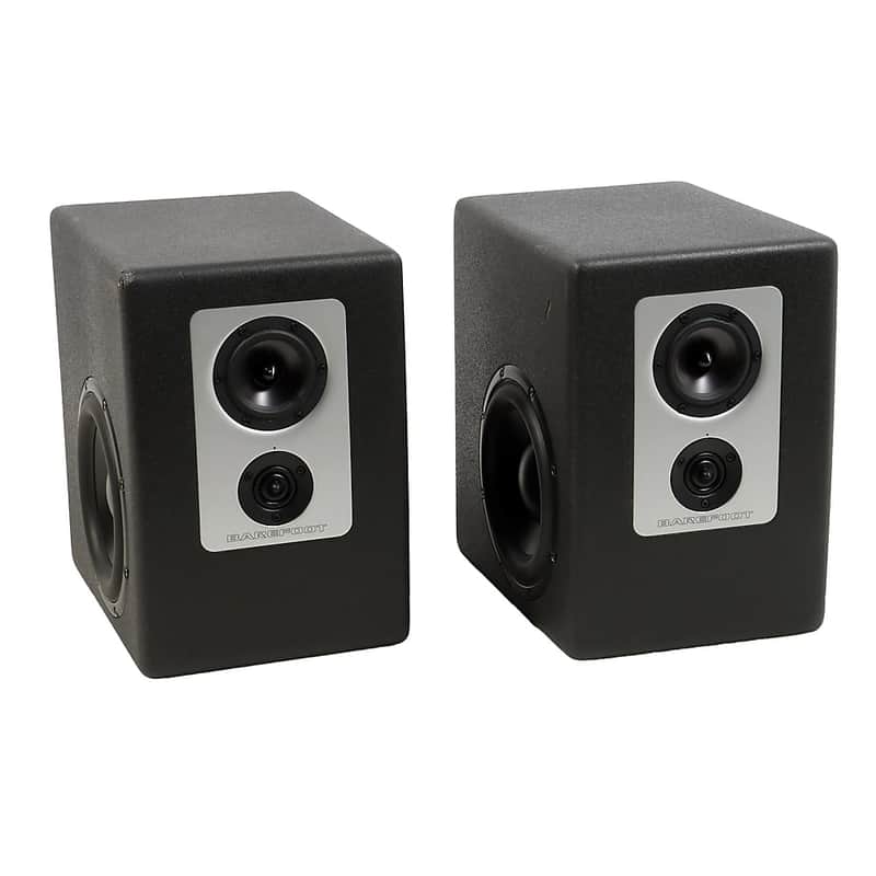 Barefoot Sound Footprint01 8" 3-Way Powered Studio Monitors (Pair) - Black image 1