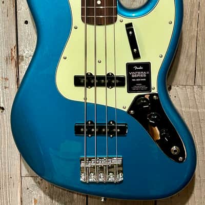 Fender Fender Vintera II '60s Jazz Bass, Lake Placid Blue with Rosewood Fingerboard, Support Small Business & Buy It Here ! image 4
