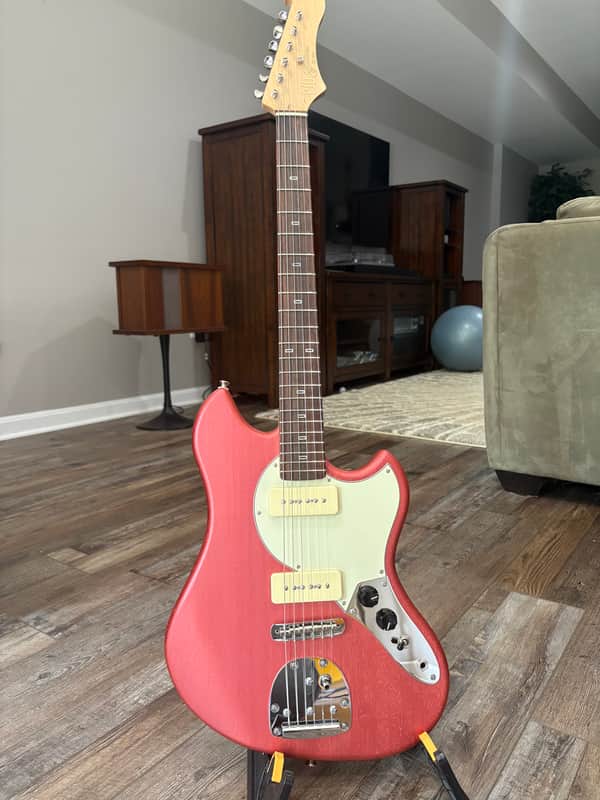 PJD Guitars, Valhalla Standard Plus - Rose Red Metallic image 1