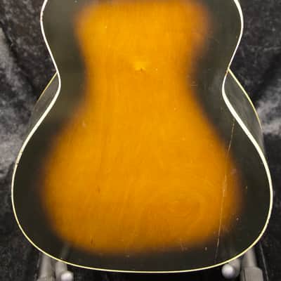Vintage Fender Uni-Bar Reinforced Neck Acoustic | Made in USA | c.1959–1962 | Fresh Professional Setup image 11